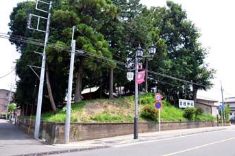 日枝神社古墳斜め