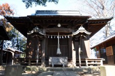 古谷神社の拝殿
