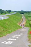 荒川自転車道へ