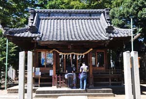 川越熊野神社拝殿