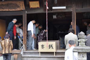 白山神社祭典