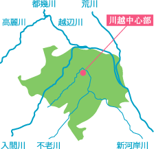 川越の川マップ