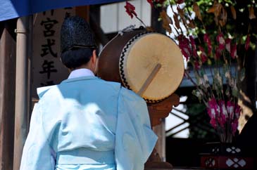 祭典の太鼓