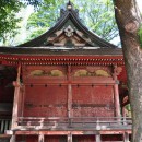 三芳野神社 拝殿横