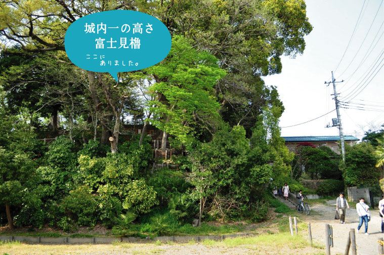 川越城富士見櫓跡