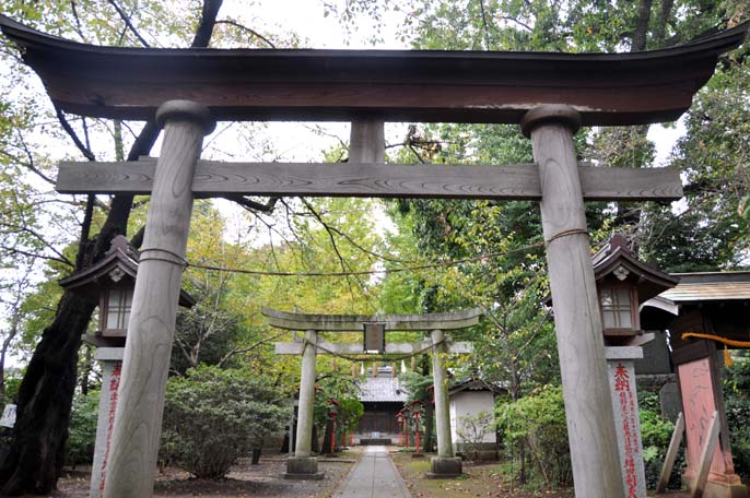 烏頭坂と熊野神社