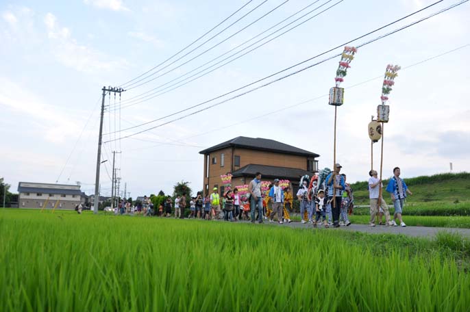 福田のしし舞 -赤城神社と星光院