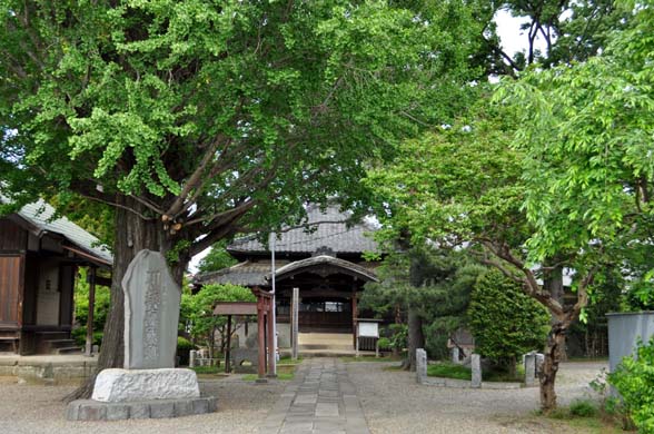 川越夜戦跡