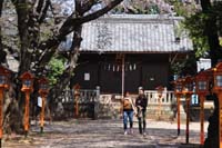 上戸日枝神社境内